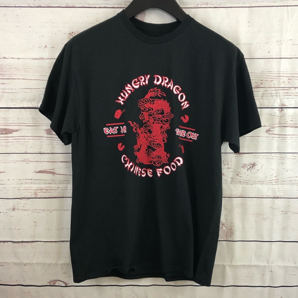 NWOT Hungry Dragon Chinese food tshirt